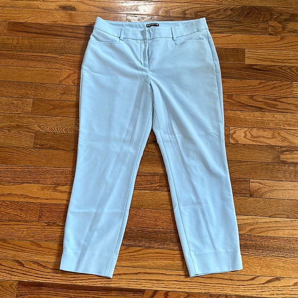 Powder Blue Express Capri pants - Picture 1 of 3